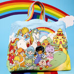 Rainbow Brite™ The Color Kids Rainbow Handle Canvas Tote Bag, , hi-res view 2